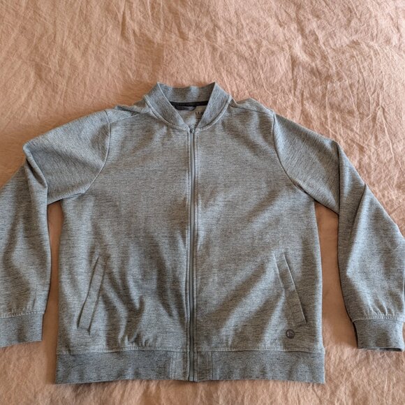 LL Bean Bomber Sweater - Picture 4 of 6